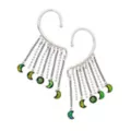 Moon Phase Dangle Ear Cuffs at Spencer's