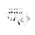 Multi-Pack Gothic Earrings - 9 Pack at Spencer's