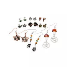 Multi-Pack Witchy Cottagecore Earrings - 9 Pair at Spencer's