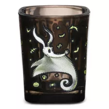 Jack Skellington Sally and Zero Polka Dot Face Square Mini Glass 1.5 oz. - The Nightmare Before Christmas at Spencer's