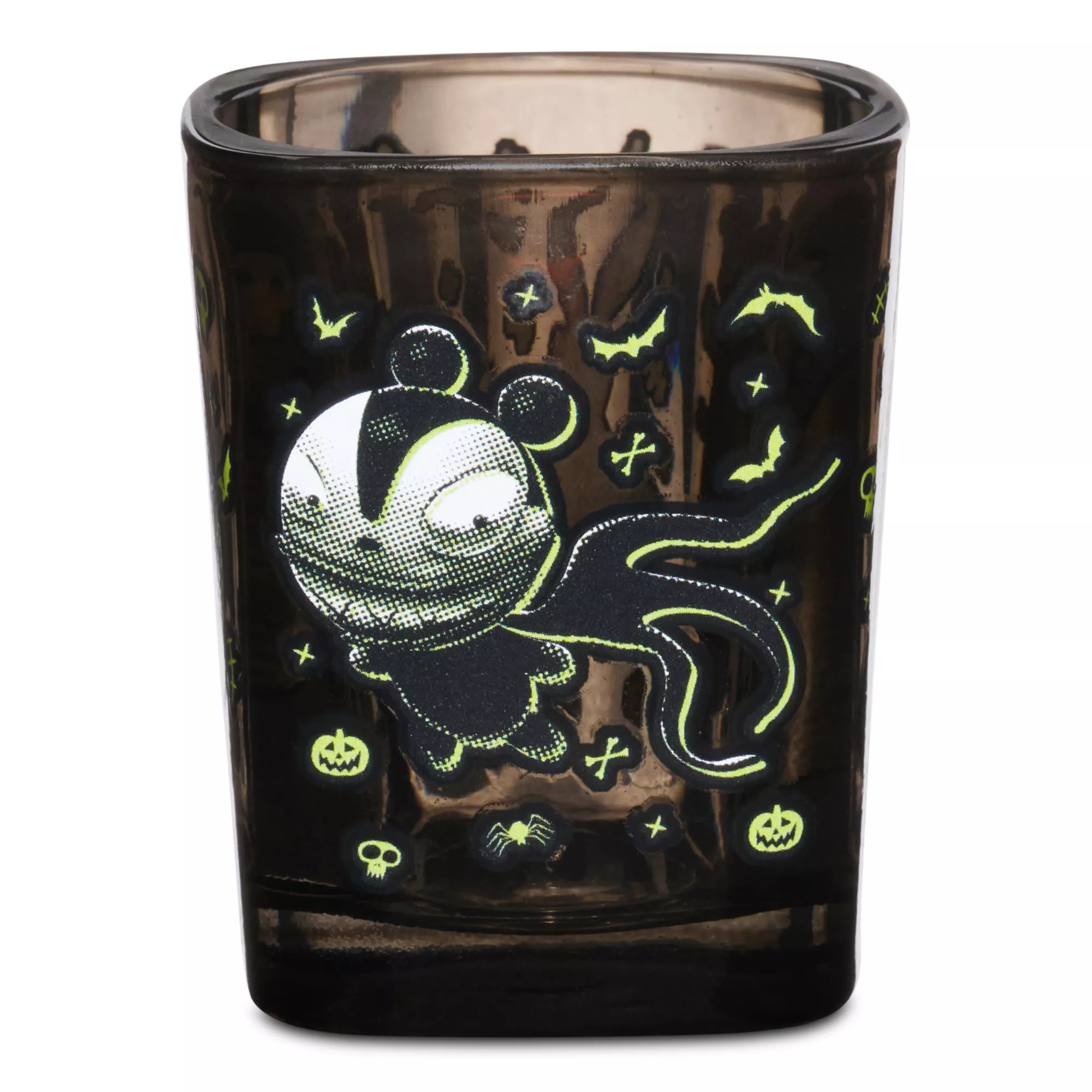 Jack Skellington Sally and Zero Polka Dot Face Square Mini Glass 1.5 oz. - The Nightmare Before Christmas at Spencer's