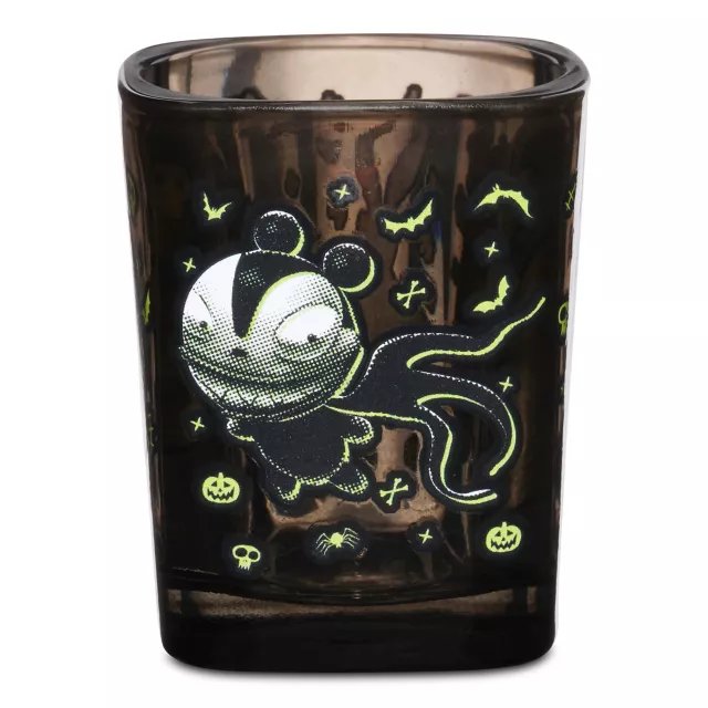 Jack Skellington Sally and Zero Polka Dot Face Square Mini Glass 1.5 oz. - The Nightmare Before Christmas at Spencer's