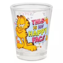 This is My Happy Face Garfield Shot Glass - 1.5 oz. at Spencer's