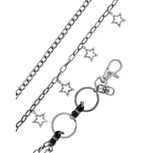 2 Row Star Wallet Chain at Spencer's