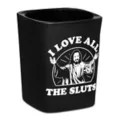 Jesus Loves Sluts Square Shot Glass - 2 oz. at Spencer's