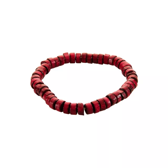 Multi-Pack Leather and Beaded Bracelets - 4 Pack at Spencer's