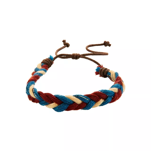 Multi-Pack Braided and Beaded Bracelets - 6 Pack at Spencer's
