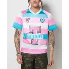 Trans Pride Soccer Jersey at Spencer's