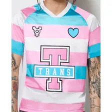 Trans Pride Soccer Jersey at Spencer's