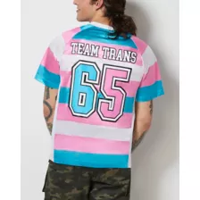 Trans Pride Soccer Jersey at Spencer's