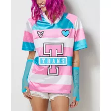 Trans Pride Soccer Jersey at Spencer's