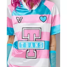 Trans Pride Soccer Jersey at Spencer's