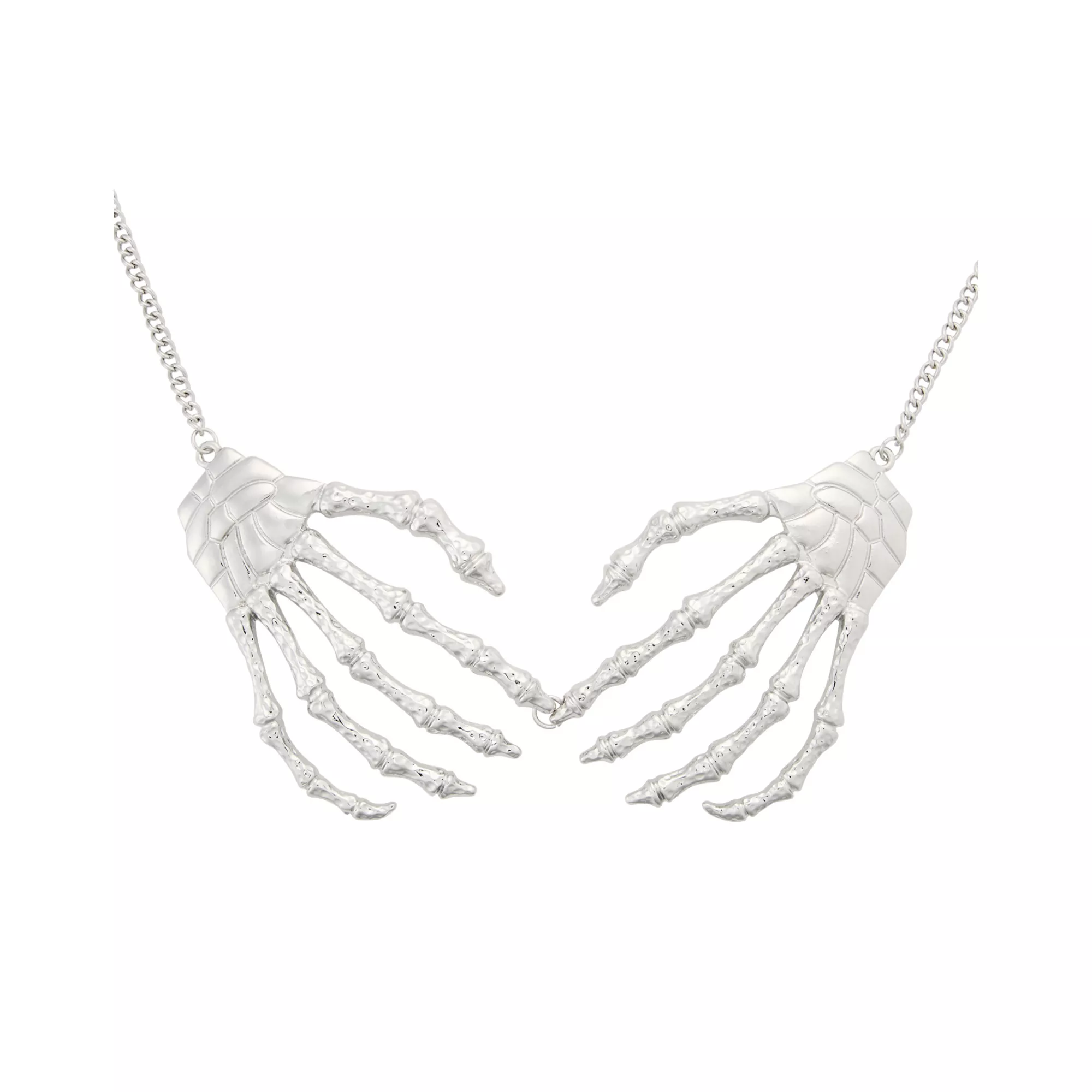 Skeleton Hand Choker Necklace at Spencer's