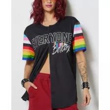 Everyone Belongs Rainbow Pride Jersey at Spencer's