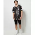 Daddy Rainbow Pride Pinstripe Jersey at Spencer's