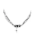 Thick Chain Cross Necklace at Spencer's