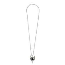 Silverplated Dragon Dagger Necklace at Spencer's