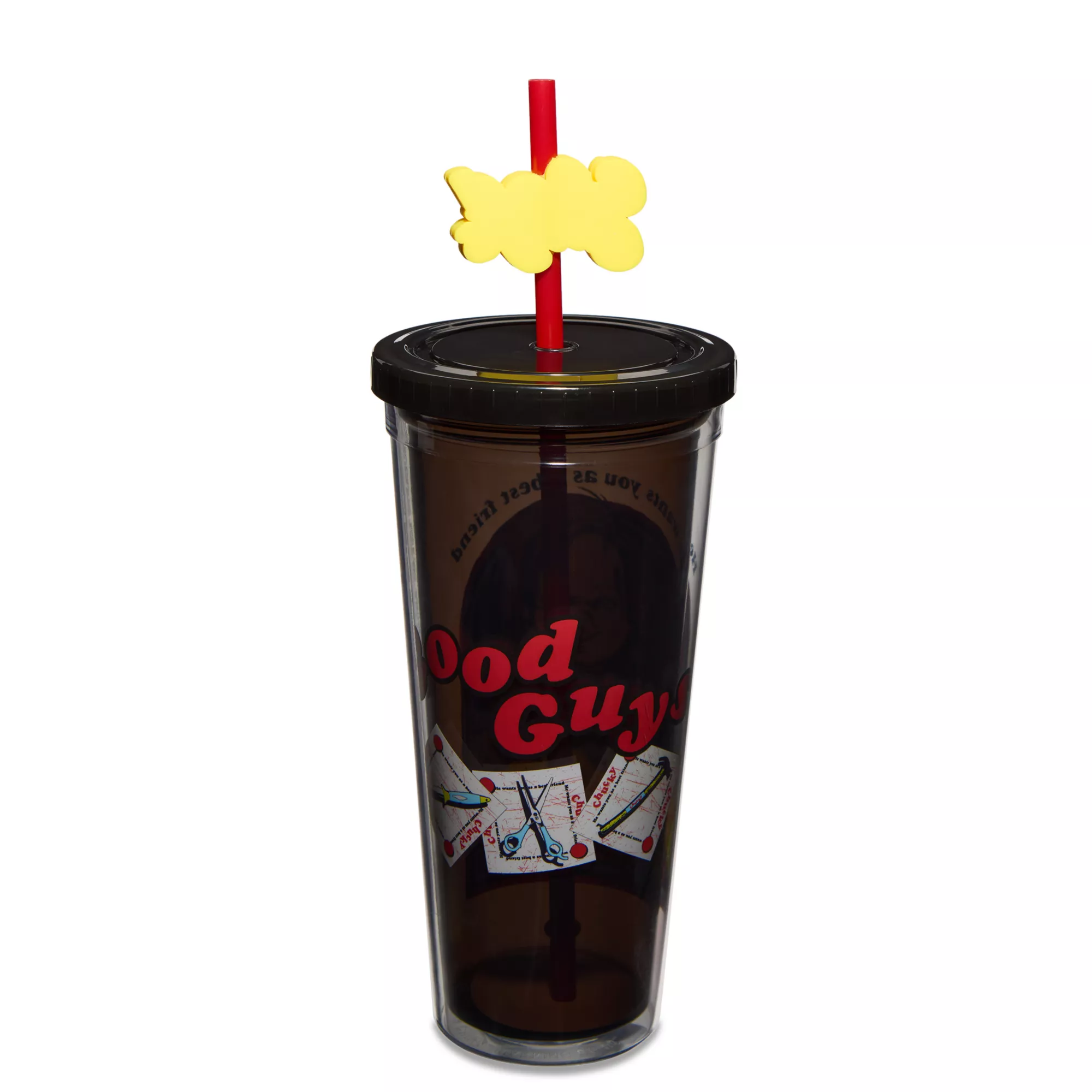 Good Guys Chucky Cup with Straw - 24 oz. at Spencer's