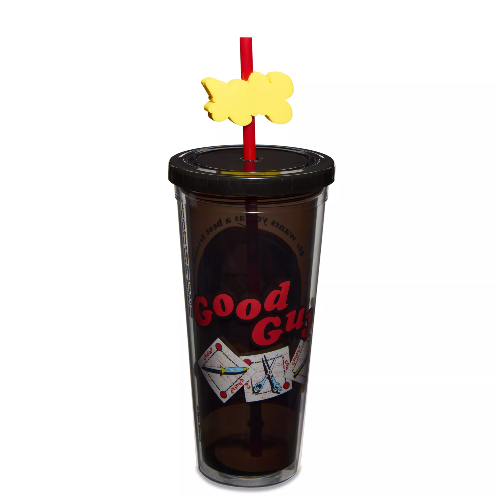 Good Guys Chucky Cup with Straw - 24 oz. at Spencer's