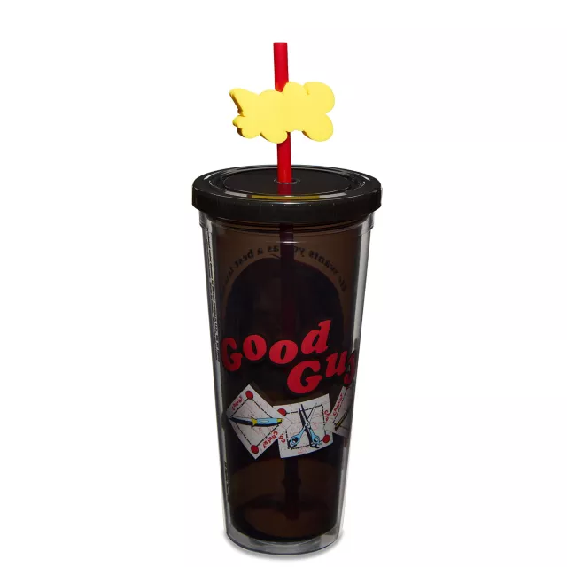 Good Guys Chucky Cup with Straw - 24 oz. at Spencer's