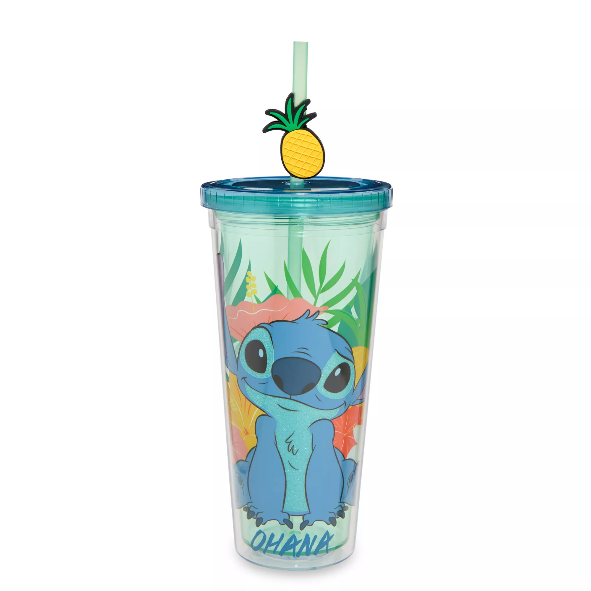 Stitch Pineapple Cup with Straw 24 oz. - Lilo & Stitch at Spencer's
