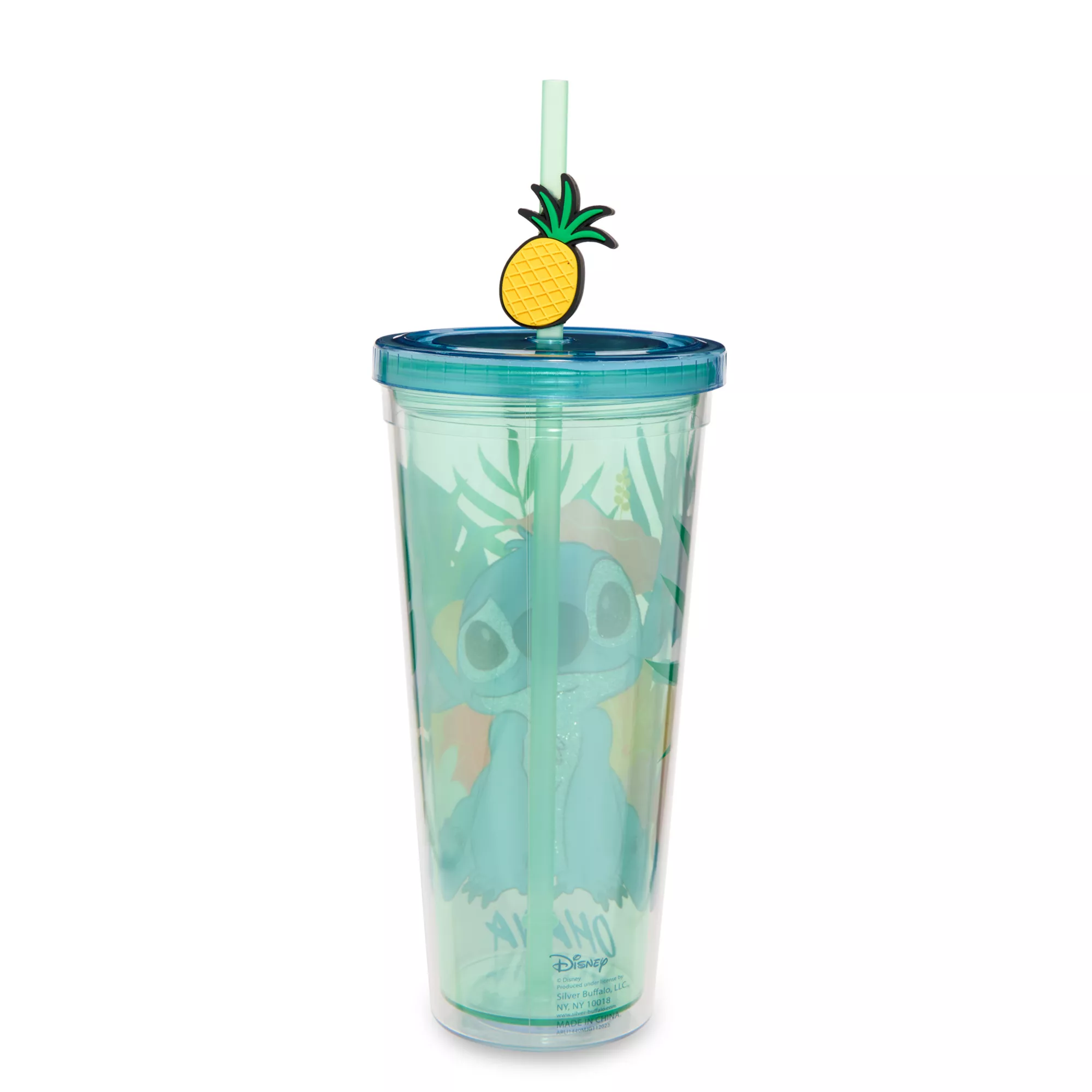 Stitch Pineapple Cup with Straw 24 oz. - Lilo & Stitch at Spencer's