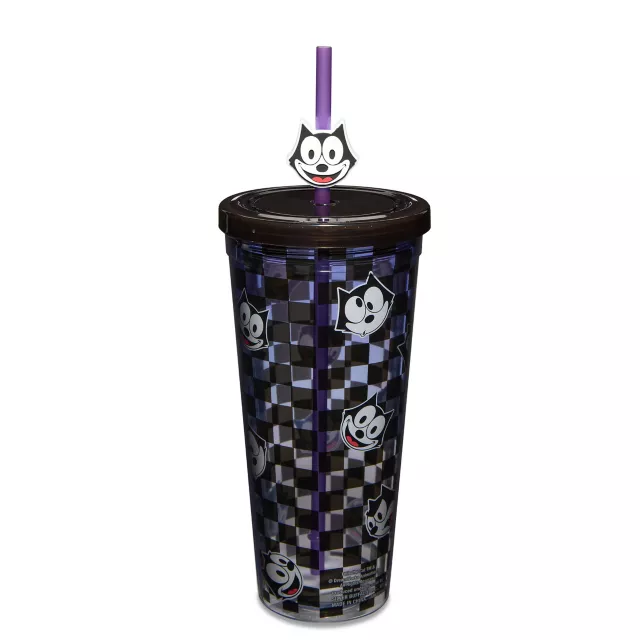 Felix the Cat Cup with Straw - 24 oz. at Spencer's