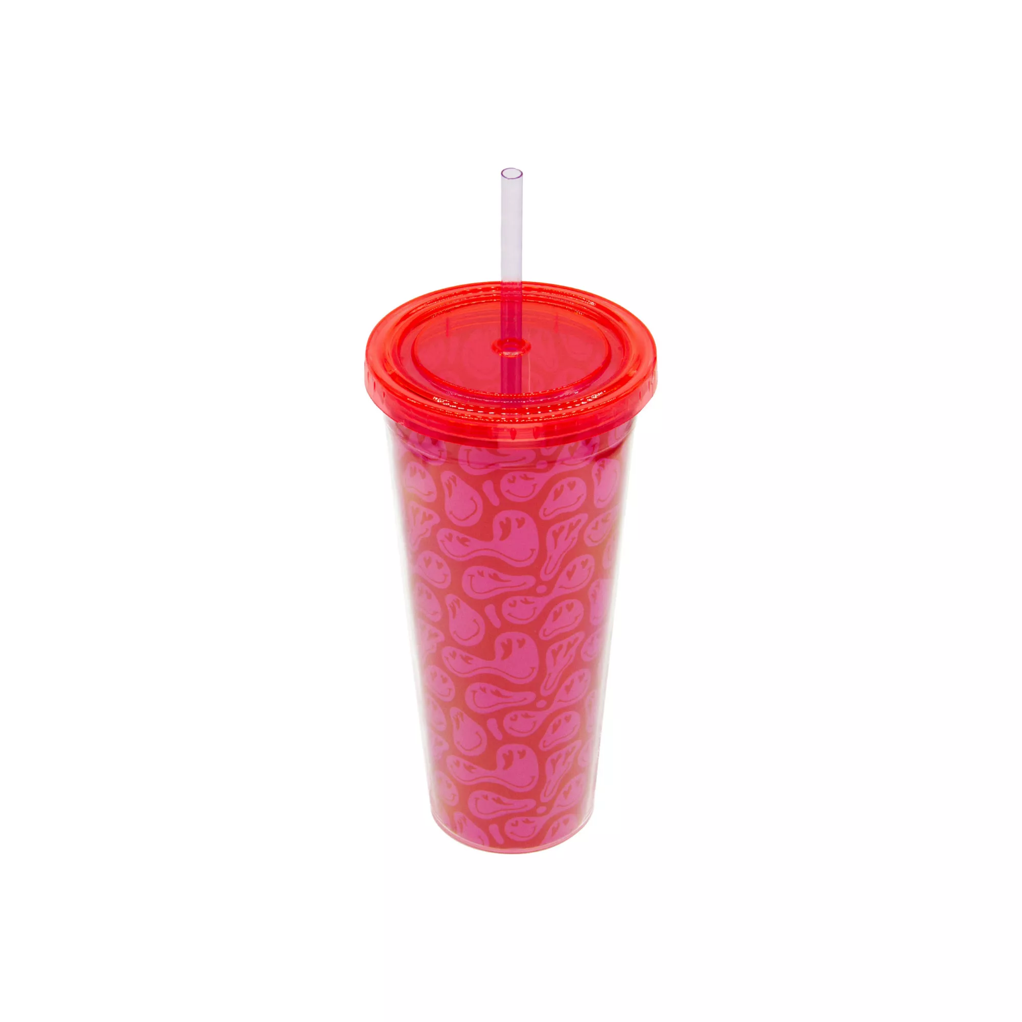 Trippy Drip Smiley Cup with Straw - 22 oz. at Spencer's