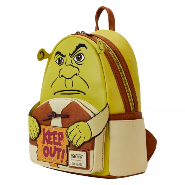 Loungefly Shrek Keep Out Mini Backpack - Spencer's