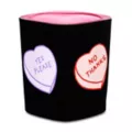 Candy Hearts Square Shot Glass - 2 oz. at Spencer's