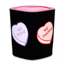 Candy Hearts Square Shot Glass - 2 oz. at Spencer's