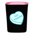 Candy Hearts Square Shot Glass - 2 oz. at Spencer's