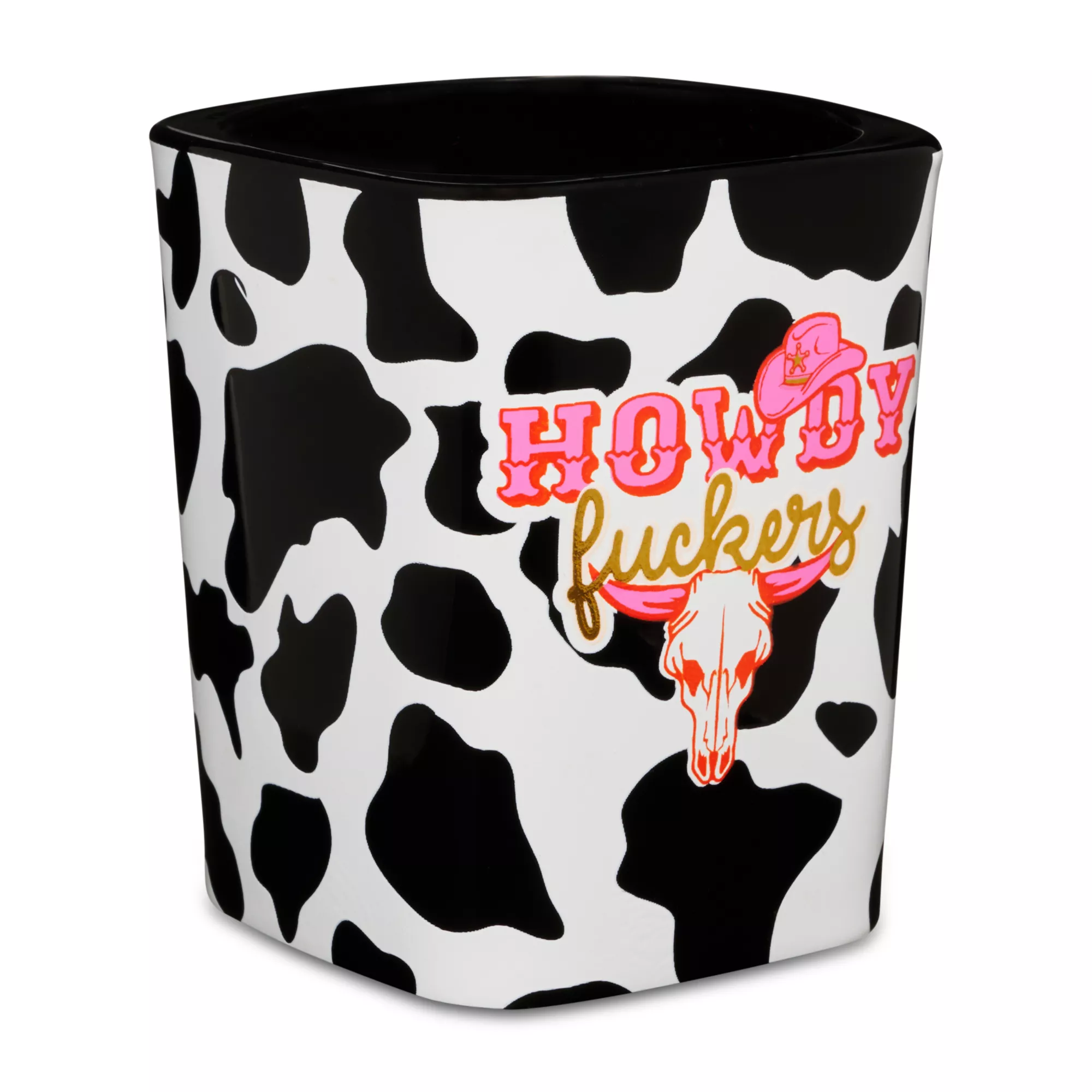 Howdy Fuckers Square Shot Glass - 2 oz. at Spencer's