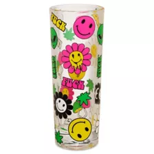 Fuck Psychedelic Smiley Shot Glass - 2 oz. at Spencer's