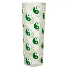 Yin and Yang Weed Leaf Tall Shot Glass - 2 oz. at Spencer's