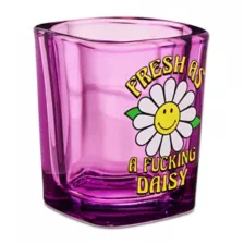 Fresh as a Fucking Daisy Shot Glass - 2 oz. at Spencer's