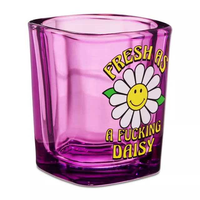 Fresh as a Fucking Daisy Shot Glass - 2 oz. at Spencer's
