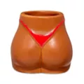 Bikini Molded Shot Glass - 3 oz. at Spencer's