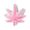 Pink Weed Leaf Pillow at Spencer's