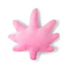 Pink Weed Leaf Pillow at Spencer's