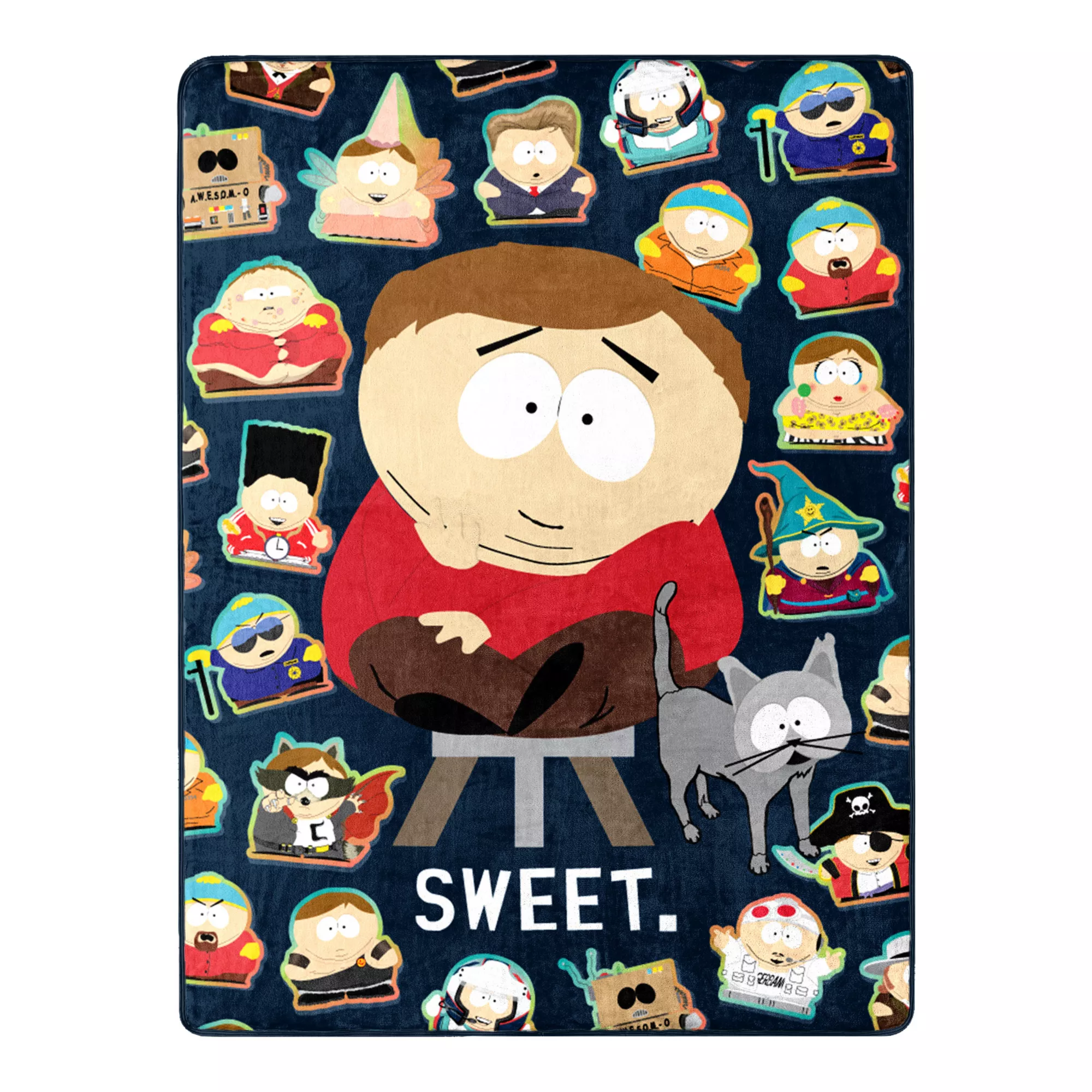 South Park Cartman Hates You Fleece Blanket at Spencer's