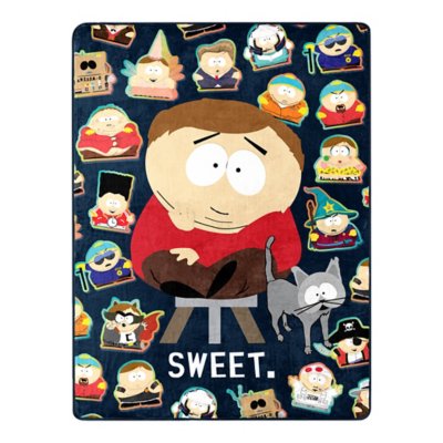 South Park Cartman Hates You Fleece Blanket