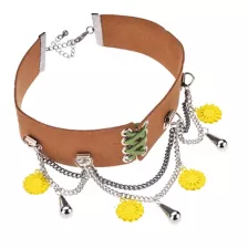 Daisy Gnome Choker Necklace at Spencer's