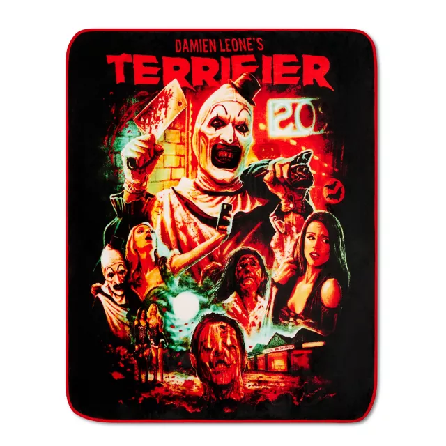 Terrifier Group Fleece Blanket Spencer's
