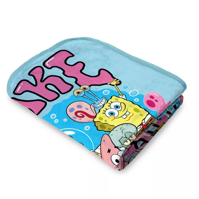 SpongeBob SquarePants Make Waves Fleece Blanket at Spencer's