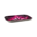 Neon Pink Weed Leaf Tray with Lid at Spencer's