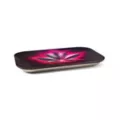 Neon Pink Weed Leaf Tray with Lid at Spencer's