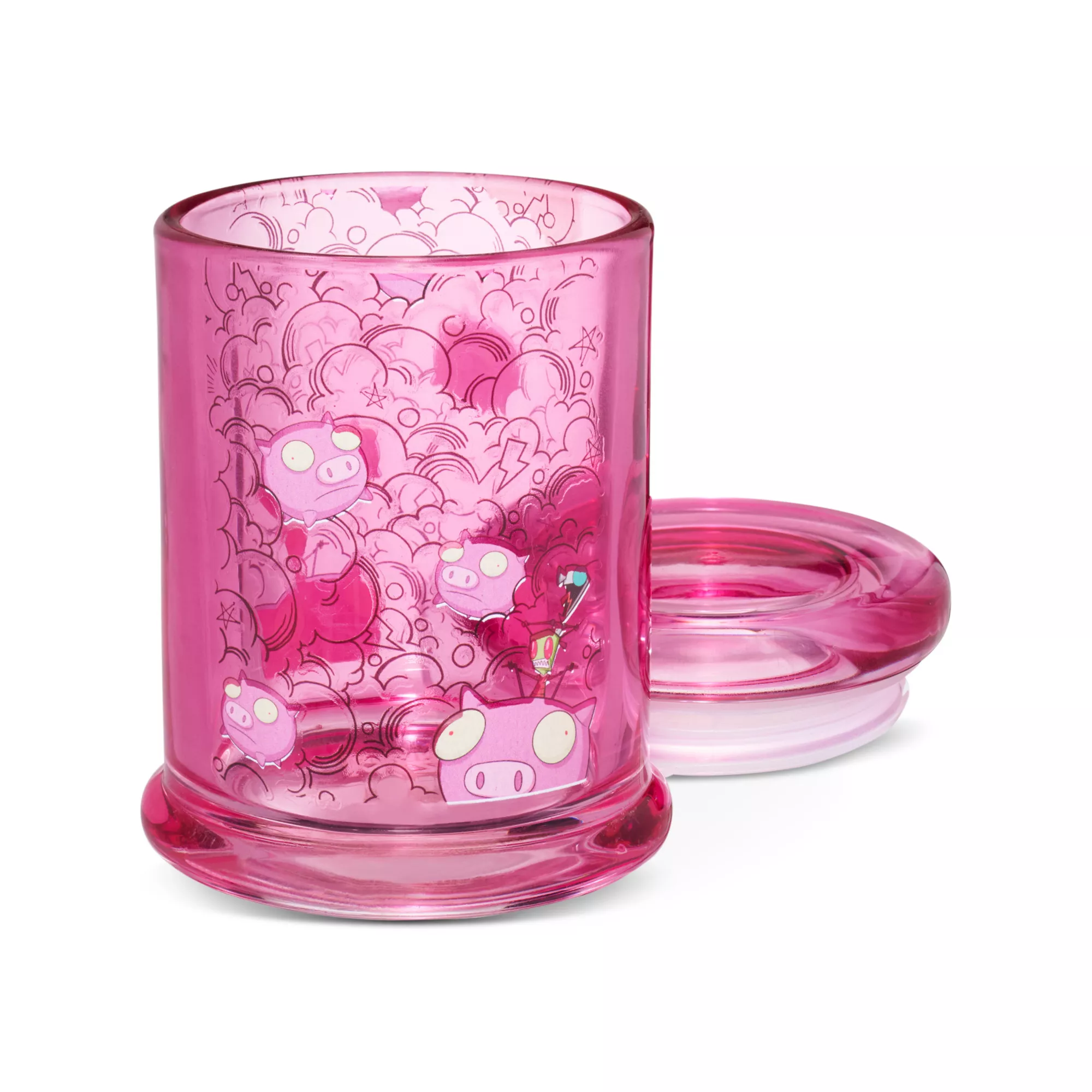 Invader Zim Pink Pigs Stash Jar - 6.75 oz. at Spencer's