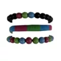 Multi-Pack Polysexual Pride Bracelets - 3 Pack at Spencer's