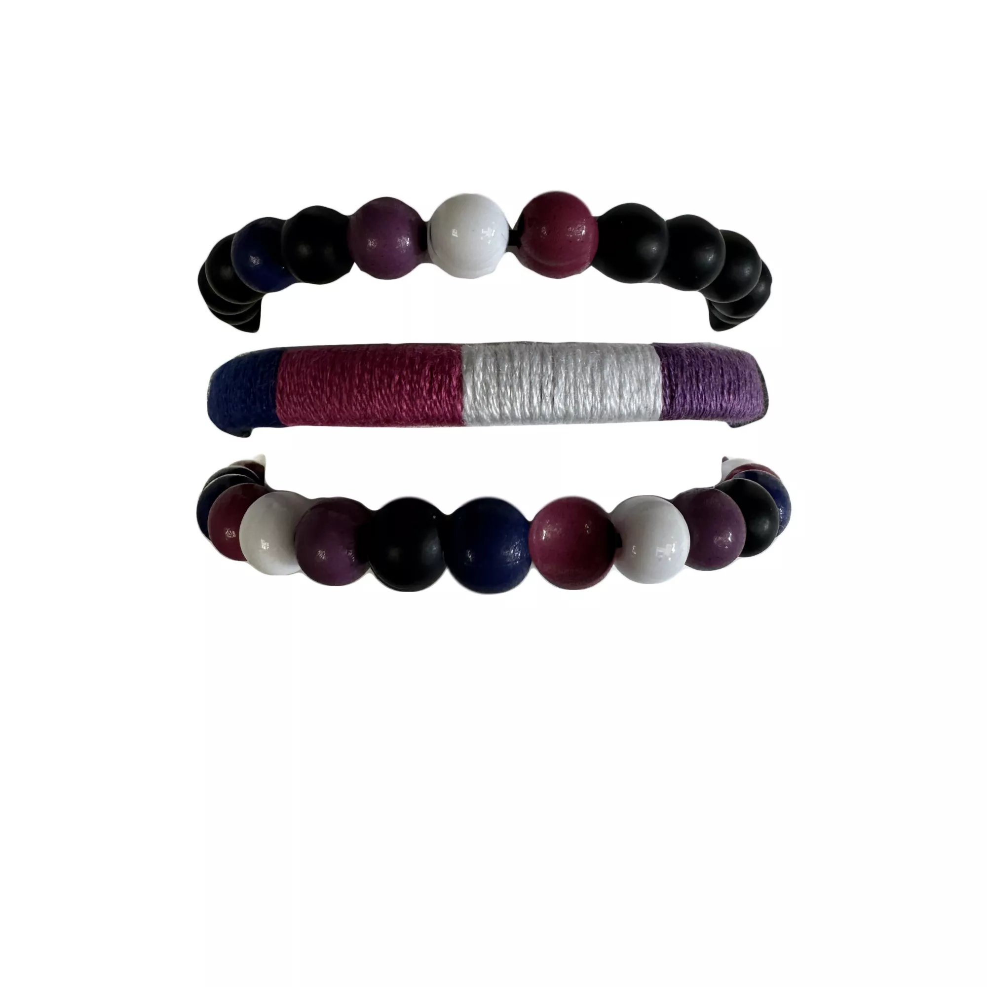 Multi-Pack Genderfluid Pride Bracelets - 3 Pack at Spencer's